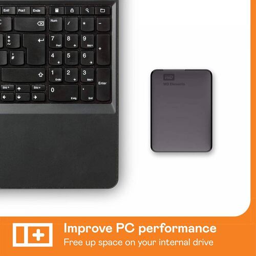 Disco duro externo Western Digital 2TB, 2.5", Usb 3.0, Color Negro (WDBU6Y0020BBK)
