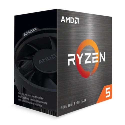 Procesador AMD Ryzen 5 5600X, 3.7GHZ, Socket AM4, 35MB cache, 6 nucleos-12 hilos, (100-100000065BOX)
