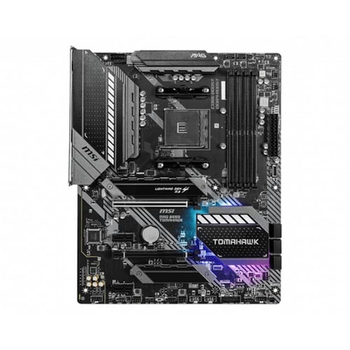 Tarjeta Madre MSI MAG B550 TOMAHAWK, Socket AM4 3rd Gen, 4xDDR4, 6xSata, 2xPCIe, 2xM.2, 5xUsb 3.2, 1xDP, 1xHDMI, 1xUsb tipo-c, RGB