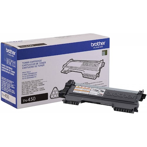 TONER BROTHER TN450 NEGRO 2,600 PAG ALTO REND P/MFC7860DW/DCP7065DN