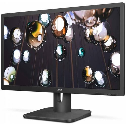 Monitor AOC 20E1H Essential-line 19.5 pulgadas diagonal, HD+, 1xVga, 1xHDMI, Plana, Color Negro, 50 - 76 Hz, 60 Hz, 5 ms, Resolucion 1600 x 900
