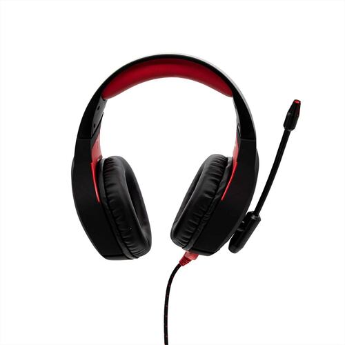 DIADEMA GAMER YEYIAN YDW-33402 WICKED S3000 NEGRO C/ROJO, USB, C/MIC