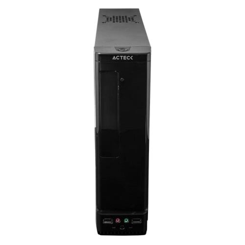 GABINETE SLIM M-ATX M-ITX USB 20 FUENTE 450W ACTECK-E SLIM