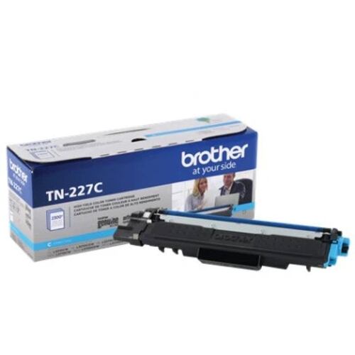 Tóner BROTHER TN227C - Laser, Negro, 2300 páginas, Cian, HL-L3210CW, HL-L3230CDW, HL-L3270CDW, HL-L3290CDW, MFC-L3710CW, MFC-L3750CDW, MFC-L3770CDW