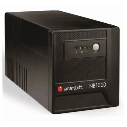 No-break SMARTBITT SBNB1000 - 1000 VA, 500 W, Negro, Hogar y Oficina