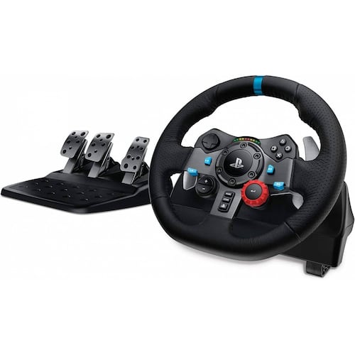 Volante Con Pedales Logitech G29 DRIVING FORCE (941-000111), Compatible Con PC/PS3/PS4
