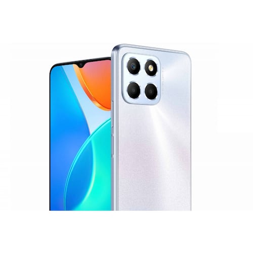 Smartphone Honor X6 6.5" 64GB/4GB Cámara 50MP+2MP+2MP/5MP Mediatek Android 12 Color Plata
