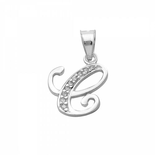 Dije Inicial Letra C .925 - 2204