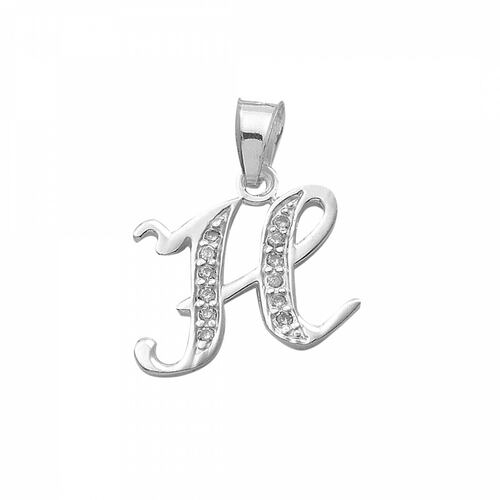 Dije Inicial Letra H .925 - 2209