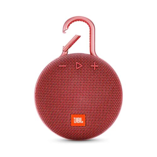Bocina Jbl Clip 3 Portátil Con Bluetooth Fiesta Red.