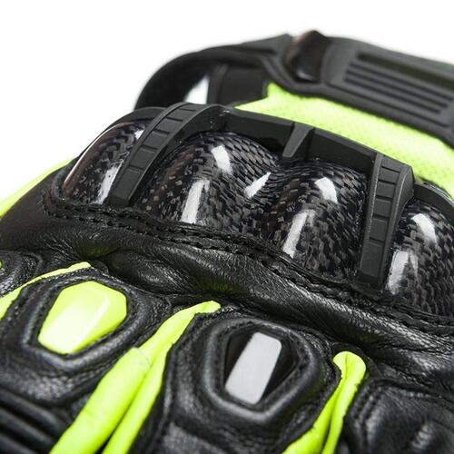 Guantes De Piel Para Moto Joe Rocket Blaster Sr Neón 