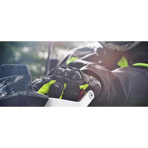 Guantes De Piel Para Moto Joe Rocket Blaster Sr Neón 