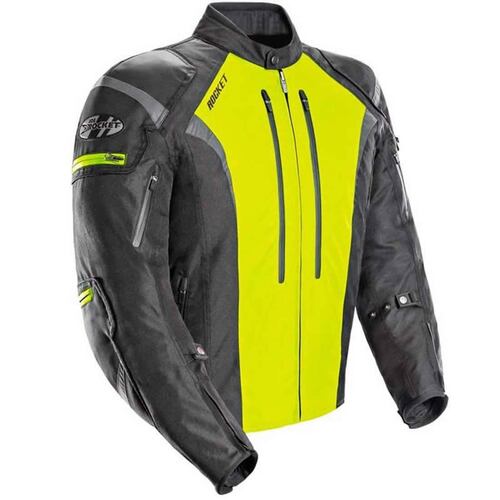 Chamarra Joe Rocket Atomic 5.0 Neón Impermeable 