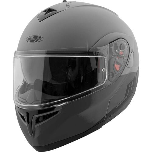 Casco Abatible Joe Rocket Rkt 20 Sonic Charcoal - Negro Mate 