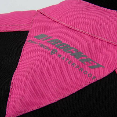 Chamarra Moto de Mujer Joe Rocket Victoria C.E. Impermeable Gris 