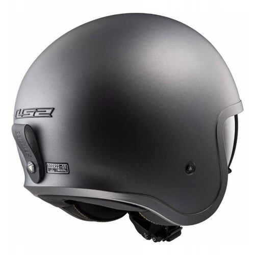 Casco Abierto 3/4 LS2 OF599 Spitfire Matte Titanium 