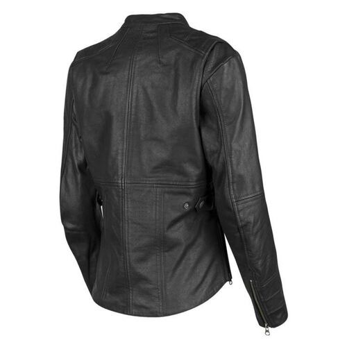 Chamarra Speed and Strength Seventh Heaven Piel Mujer Negro 