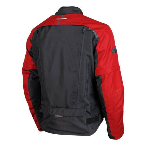 Chamarra Impermeable Joe Rocket Trans Canada 3.0 Convertible Roja 