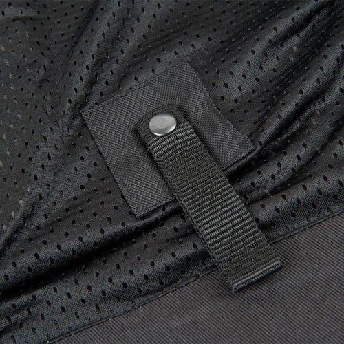 Chamarra Moto Joe Rocket Luna Waxed Canvas Negra para Mujer 