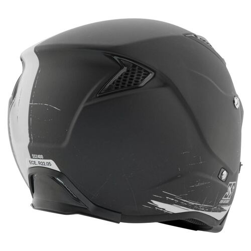 Casco Speed & Strength Ss2400 WHT 3 N 1 Abierto 3/4 Integral 