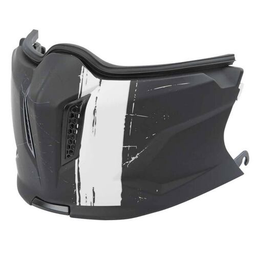 Casco Speed & Strength Ss2400 WHT 3 N 1 Abierto 3/4 Integral 
