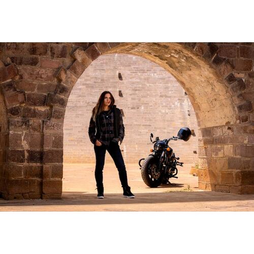 Camisa protecciones Moto Speed & Strength Speed Society Gris de Mujer 