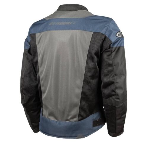 Chamarra Joe Rocket Moto Protecciones ION Mesh Azul 