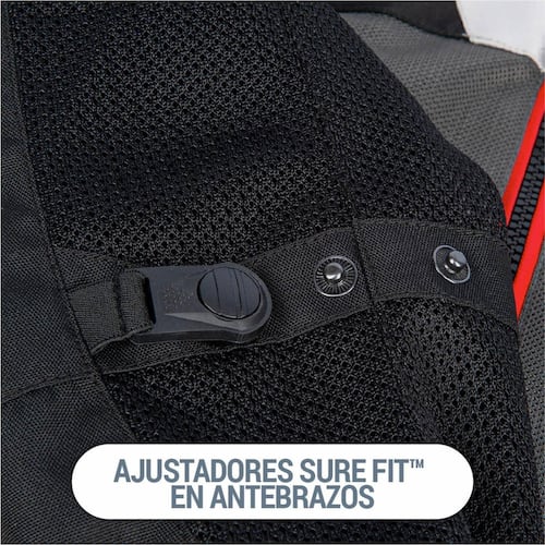 Chamarra Joe Rocket Moto Protecciones ION Mesh Azul 