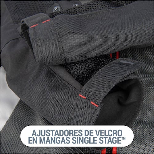 Chamarra Joe Rocket Moto Protecciones ION Mesh Azul 