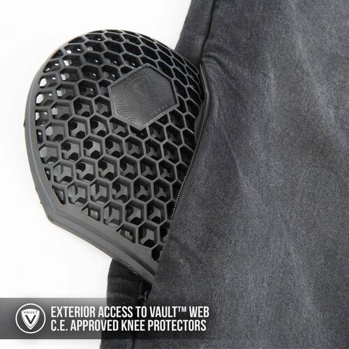 Pantalon Moto Con Protecciones Joe Rocket Mission 2.0 Jeans Negro 