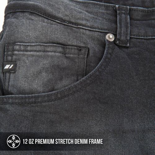 Pantalon Moto Con Protecciones Joe Rocket Mission 2.0 Jeans Negro 