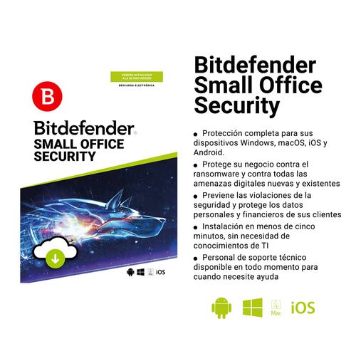 Bitdefender Small Office Security 1yr 25usr + 1 Server