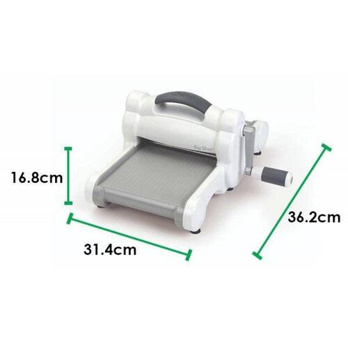 Troqueladora y cortadora para manualidades Sizzix Big Shot 14 1 4  con plataforma estandar