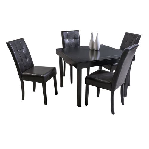 Comedor Angy Tagore 4 Sillas en Madera y Cubierta de MDF.