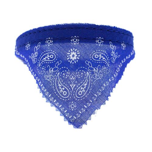 Correa Collar Para Perro / Gato Raza Chica Pañuelo Paliacate Color