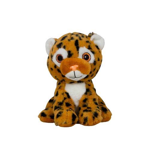 Animales Felinos Peluche Leon Tigre Leopardo Muñecos 25 Cm