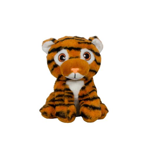 Animales Felinos Peluche Leon Tigre Leopardo Muñecos 25 Cm