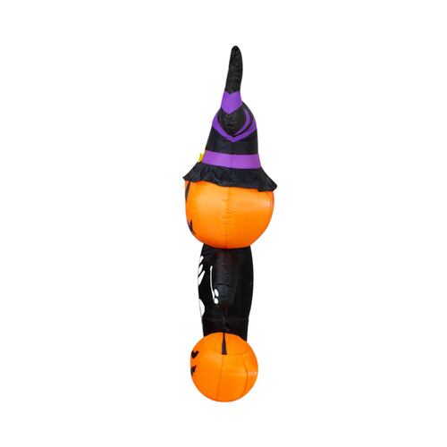 Inflable De Halloween Fantasma Calabaza Decorativo Exterior