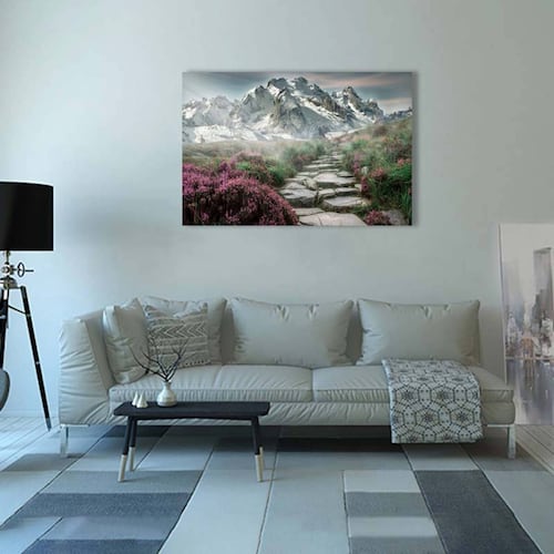 Cuadro Decorativo Canvas  Camino a las Montañas..