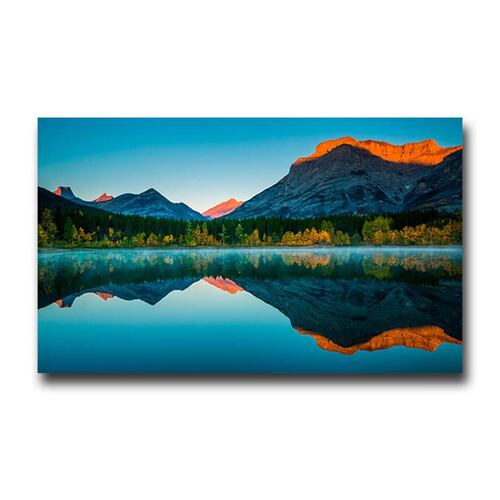 Cuadro Decorativo Canvas Paisaje del Monte Kidd en Canadá de 120 X 80 cm.