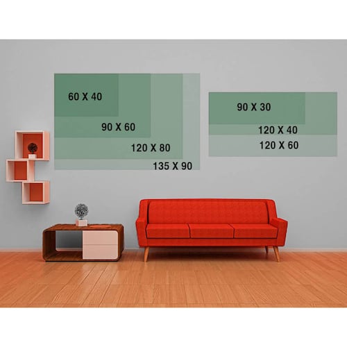 Cuadro Decorativo Canvas La Gran Ola de Kanagawa 120 X 60 cm.