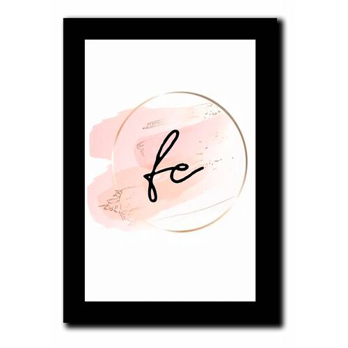Cuadros Decorativos Set de 3 pzs Canvas fe y amor  30 X 45 cm