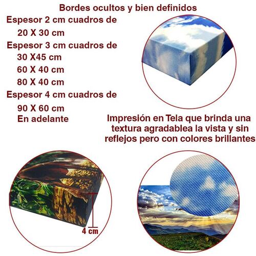 Cuadro Decorativo Hojas Doradas Minimalistas #106 de 60 X 90 cm.