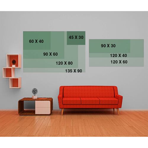 Cuadro Decorativo Hojas Dorados Moderno # 81 90 X 60.