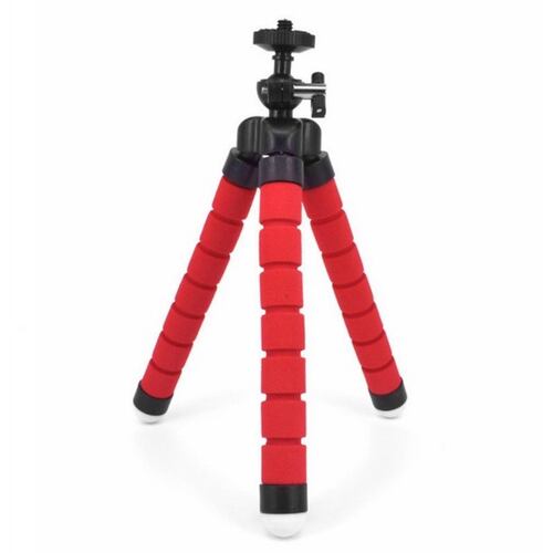 Tripie Flexible Para Cámara Ó Celular +tornillo+adaptador