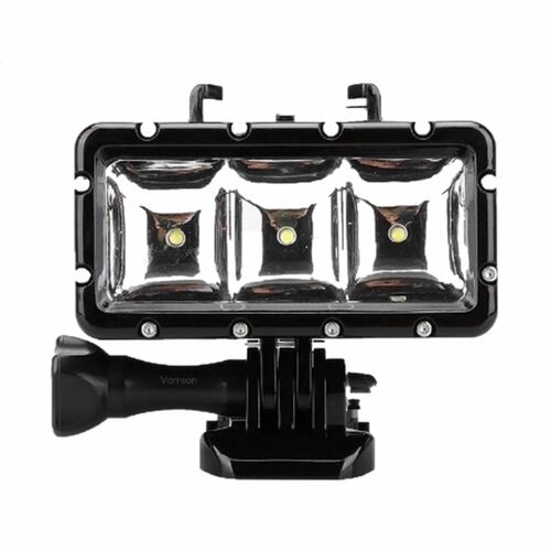 Lámpara Sub Acuática Buceo Led Flash Luz Cámara Deportiva