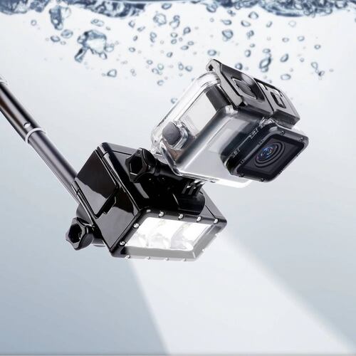Lámpara Sub Acuática Buceo Led Flash Luz Cámara Deportiva