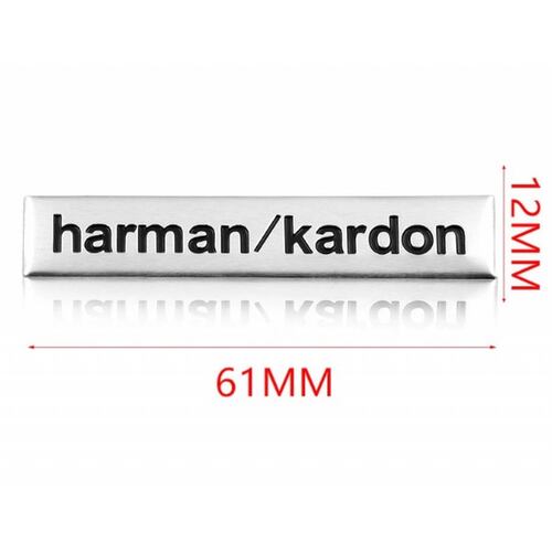 Emblemas Hardman Kardon Auto Adheribles 4 Pzas Bocinas