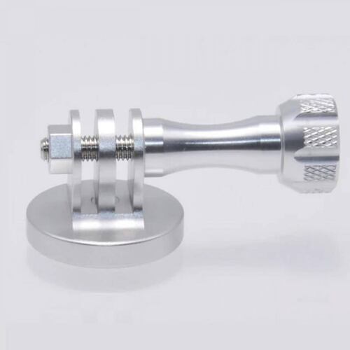 Adaptador Tripie Aluminio + Tornillo Hembra Cámara Deportiva