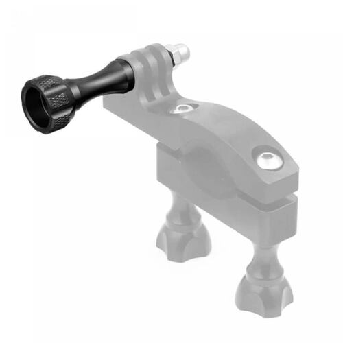 Adaptador Tripie Aluminio + Tornillo Hembra Cámara Deportiva